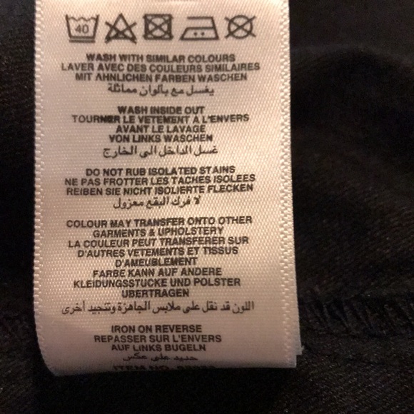 Heart Yours Black Skirt size 28 - Picture 5 of 6